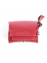 sac cuir rouge poopidoo Martin Sellier