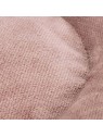 détail assise du coussin pour chien rose en velours côtelé Designed by Lotte