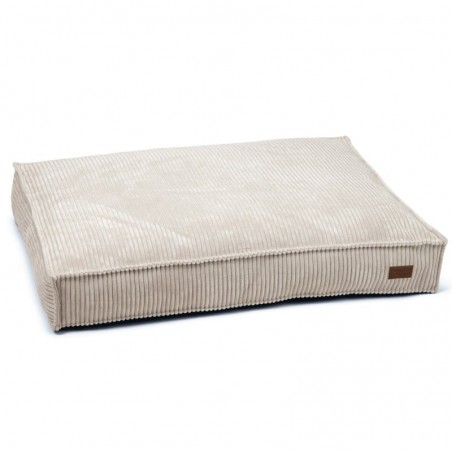 matelas pour chien gris clair en velours cotelé Designed by Lotte