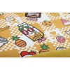 Motif jamonais du tapis pour chien Sweet Breakfast LE TAPIS ROUGE PARIS