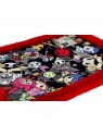 Motif japonais du tapis pour chien Time to Rock LE TAPIS ROUGE PARIS