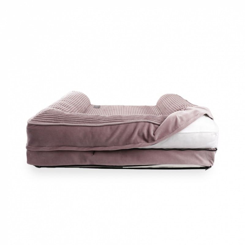 Le sofa pour chien rose collection Royale MARTIN SELLIER est déhoussable