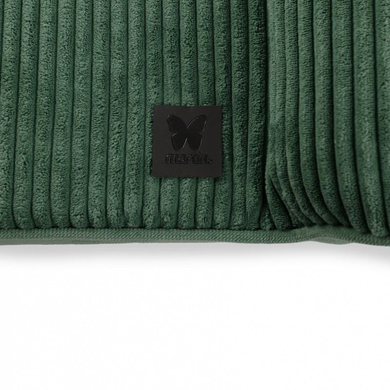 velours côtelé du sofa pour chien vert collection Royale MARTIN SELLIER