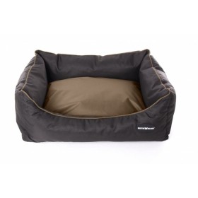 Corbeille pour chien et chat Waterproof Marron/Noir Collection Domino MARTIN SELLIER