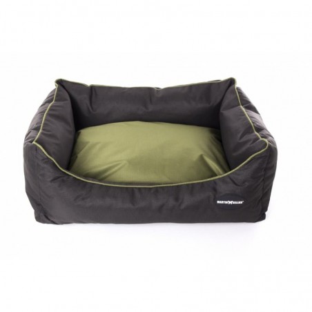 Corbeille pour chien Waterproof Kaki/Noir Collection Domino Martin Sellier