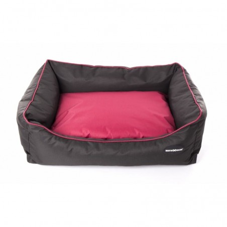 Corbeille pour Chien Waterproof Cerise Noir Collection Domino Martin Sellier