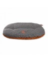 Coussin pour chien ovale marron collection  Avenue Montaigne MARTIN SELLIER