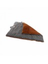 Plaid pour chien marron collection Avenue Montaigne MARTIN SELLIER