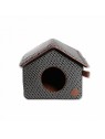 maison pour chien marron collection Avenue Montaigne MARTIN SELLIER