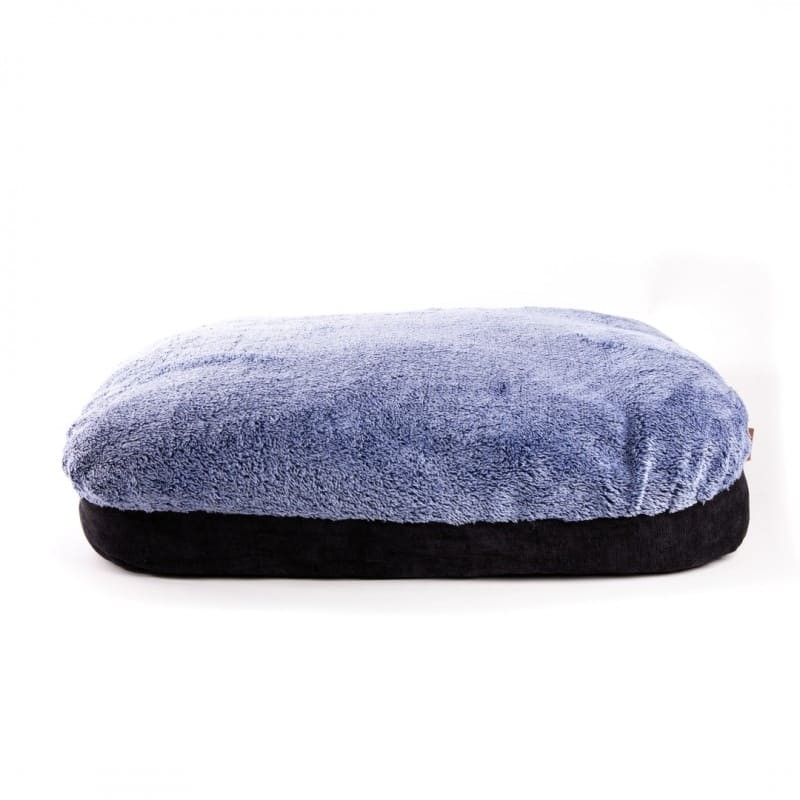 coussin pour chien bleu double collection doudouzen martin sellier