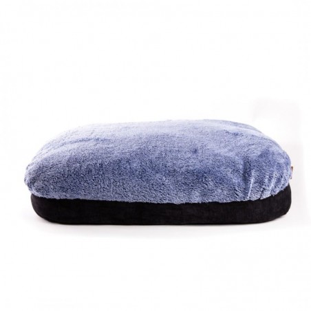 coussin pour chien bleu double collection doudouzen martin sellier