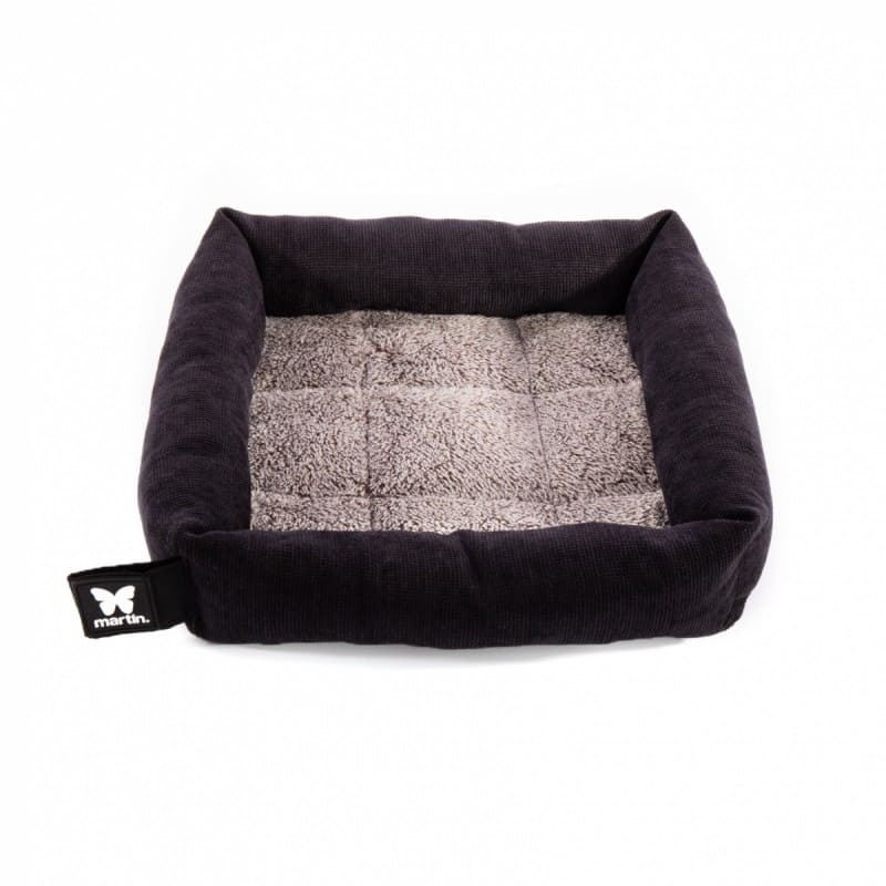 Corbeille pour chien marron Damier collection Doudouzen MARTIN SELLIER
