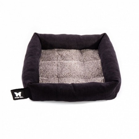 Corbeille pour chien marron Damier collection Doudouzen MARTIN SELLIER