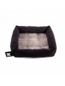 Corbeille pour chien marron Damier collection Doudouzen MARTIN SELLIER