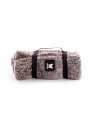 Plaid pour chien marron polaire collection Doudouzen MARTIN SELLIER
