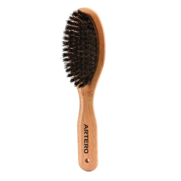 brosse pour chien et chat en poils de sanglier Nova Artero