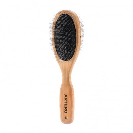 brosse carde double chien poils fins artero