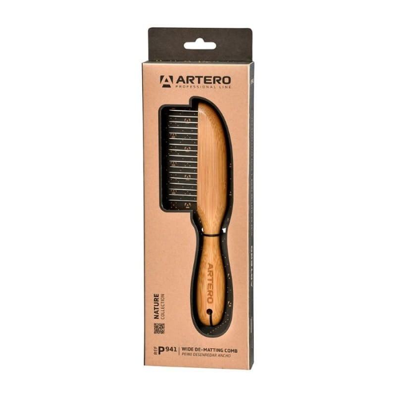 peigne pour chien dents alternées artero dans sa boîte