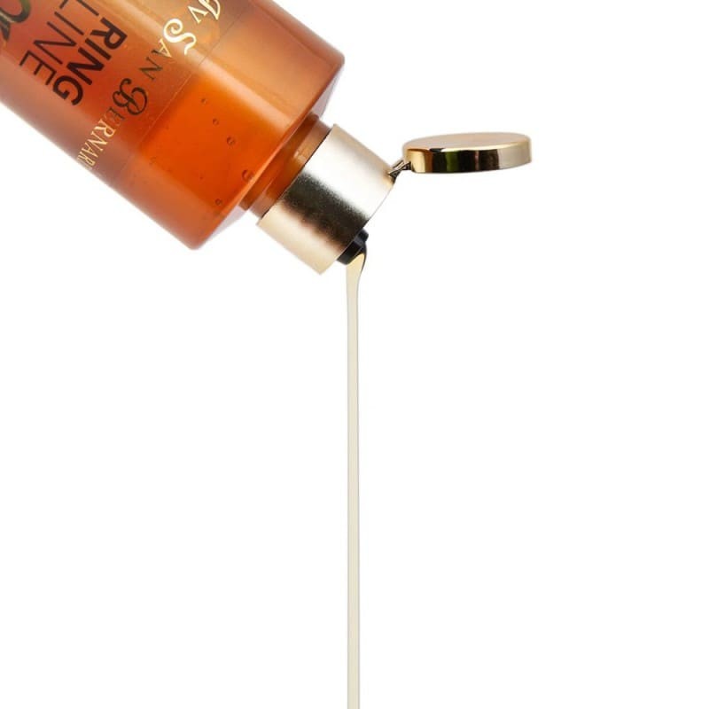 Texture du shampooing pour chien green caviar iv san bernard