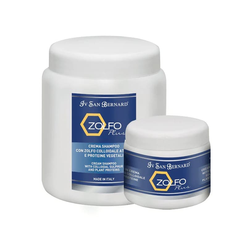 shampooing crème pour chien zolfo iv san bernard plusieurs contenances