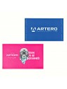 serviette en microfibre pour chien artero disponible en bleu ou rose