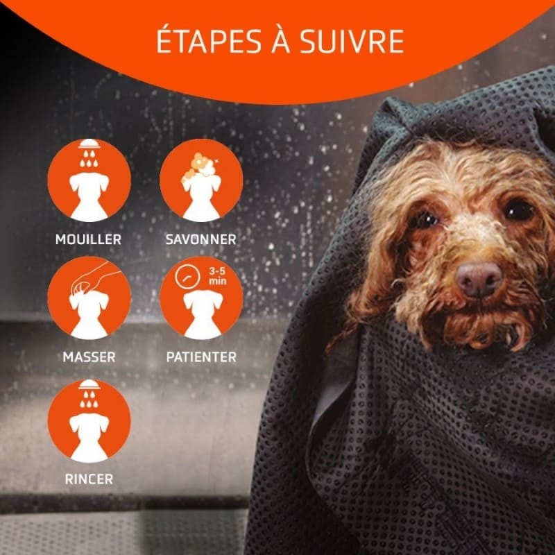 Conseils d'utilisation shampooing pour chien hydratant Artero