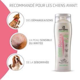 Recommandations du shampooing pour chien hypoallergénique relax Artero