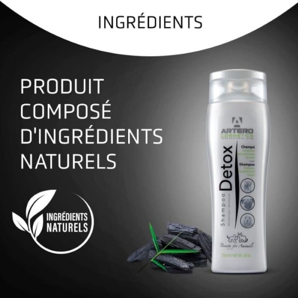 shampooing pour chien anti-pollution détox artero ingrédients naturels