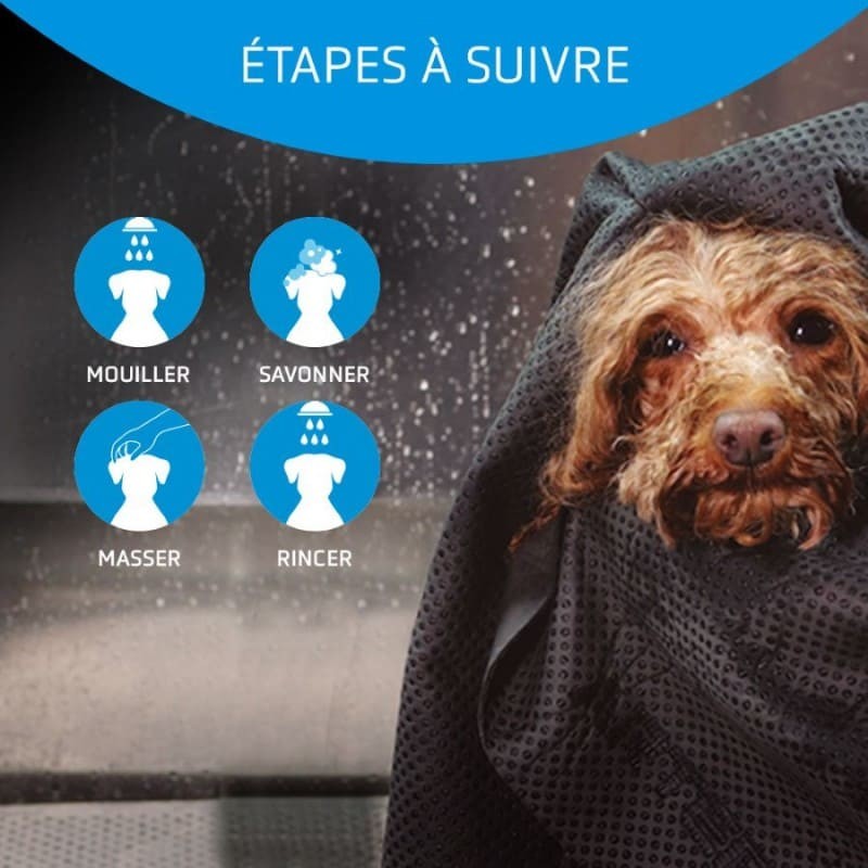 conseils d'utilisation shampooing pour chiot Baby Artero
