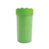 Pot du clean pattes pour chien vert taille M Doogy