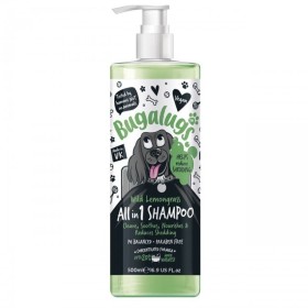 shampooing pour chien anti-chute all in 1 wild lemongrass Bugalugs 500 ml