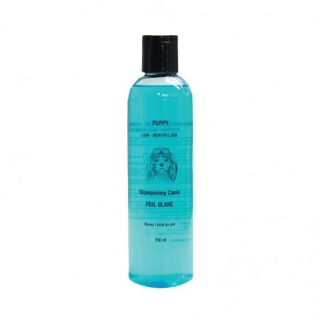 shampooing pour chien à poils blancs PUPPY 250 ml