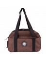 Sac De Transport pour chien marron orange Bowling Collection Real Dreamer MARTIN SELLIER avec anse