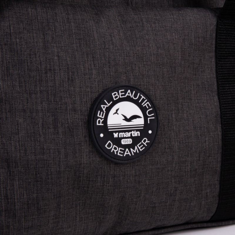 logo du sac de transport pour chien anthracite kaki Bowling collection real dreamer martin sellier