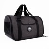 sac de transport pour chien anthracite kaki tunnel collection real dreamer martin sellier avec anses