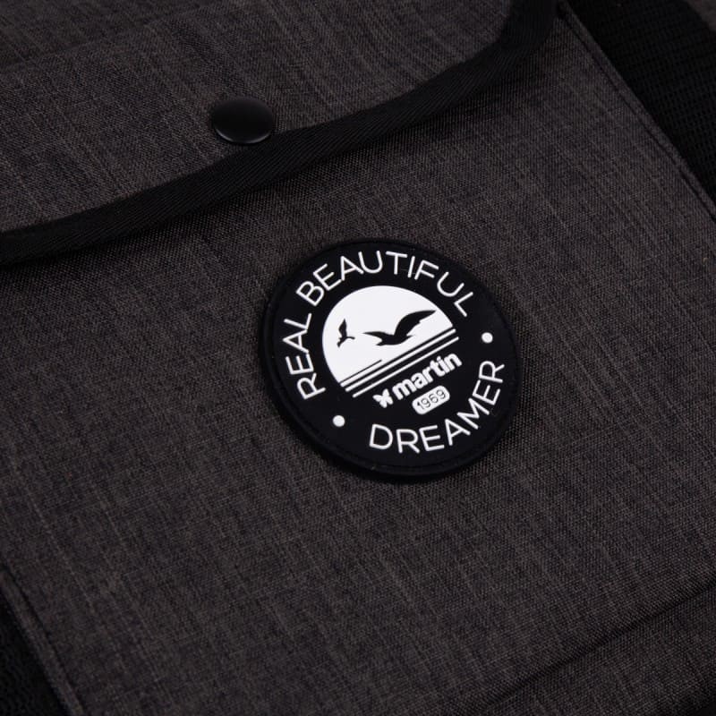 logo du sac de transport pour chien anthracite kaki tunnel collection real dreamer martin sellier