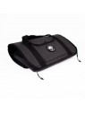 sac de transport pour chien anthracite kaki tunnel collection real dreamer martin sellier posé à plat