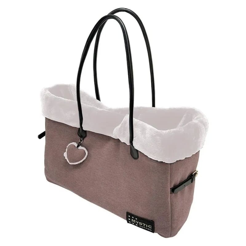 sac de transport pour chien beige chic collection mystic dream martin sellier