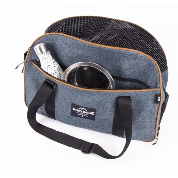 sac de transport pour chien et chat bleu bowling collection guest house martin sellier