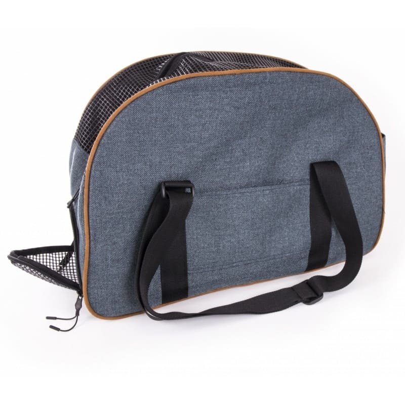 dos du sac de transport pour chien bleu  bowling collection guest house martin sellier