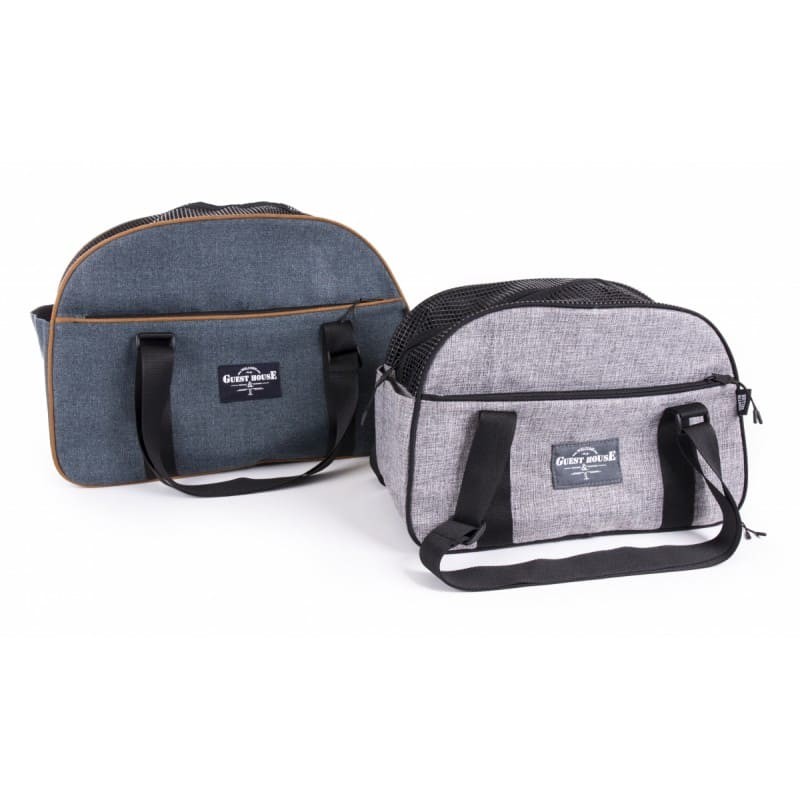 sac de transport pour chien gris bowling collection guest house martin sellier disponible en bleu
