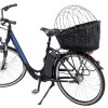 Panier pour chien Vélo Avec Grille Trixie fixé à l'arrière d'un vélo