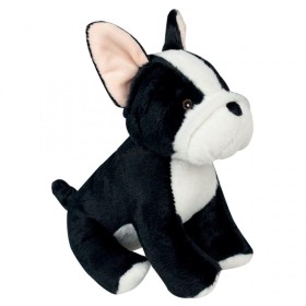 Peluche pour chien Bouledogue Doogy de profil