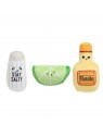 lot de 3 peluches pour chien tequila sonores pearhead