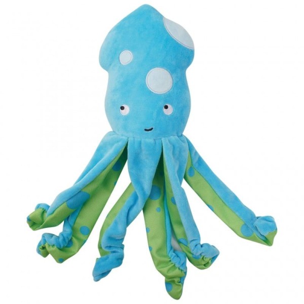 peluche pour chien recyclée pieuvre doogy petit modèle