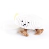 peluche pour chien camembert collection les frenchies martin sellier de profil