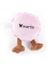 peluche pour chien macaron collection les frenchies martin sellier de dos