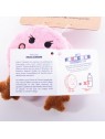 étiquette de la peluche pour chien macaron collection les frenchies martin sellier