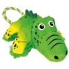 peluche pour chien cozie tuggz alligator kong de profil