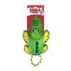 peluche pour chien cozie tuggz alligator kong avec étiquette